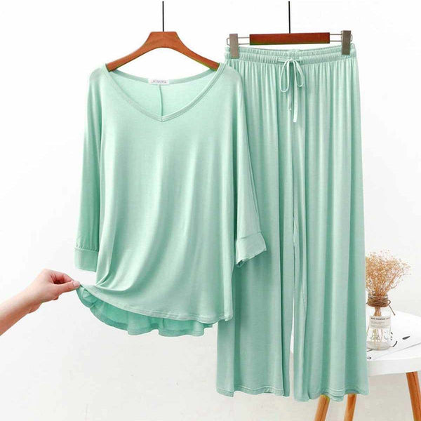 RH-Style 2-Pcs Lounge And Night Wear Suit. WLW-05