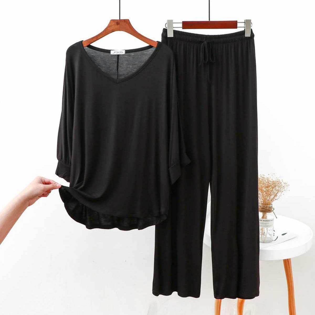 RH-Style 2-Pcs Lounge And Night Wear Suit. WLW-05 Secondary image