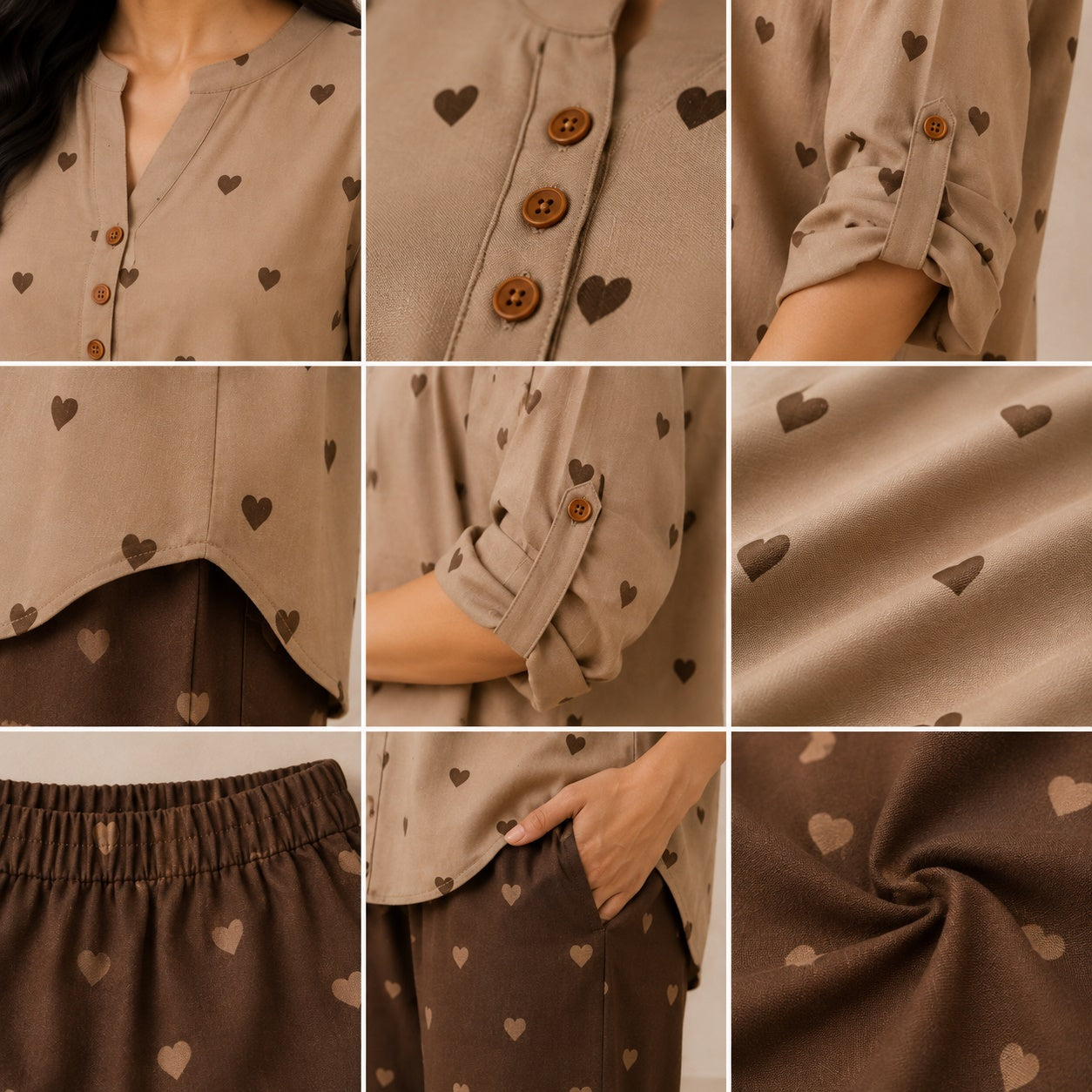 Binara Printed Western Shirt Style Stitched Co-Ord Set! PCS# 27 Dress Code