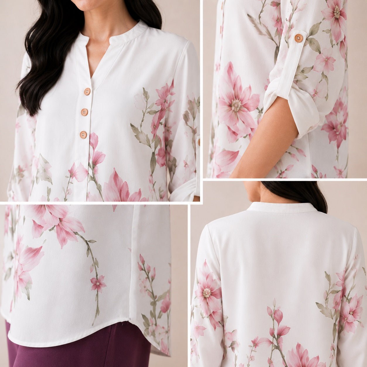 Binara Printed Western Shirt Style Stitched Co-Ord Set!. PCS# 01 Dress Code